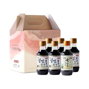[신앙촌] 양조간장 선물세트 진 6-1호