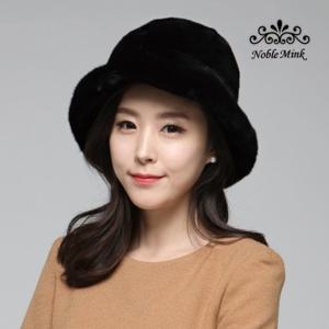 [노블밍크][노블밍크 ] p04-8 밍크 풀스킨 클래식모자