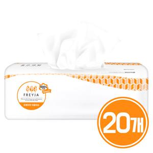 좋은생활 프레이야 팝업 미용티슈 180매 20개