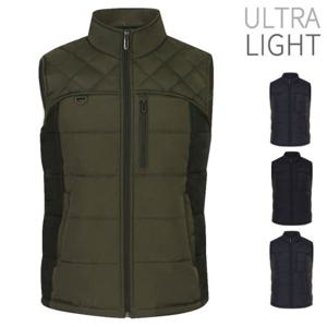 [디바옴므]겨울 기모 본딩 배색 집업 패딩 조끼