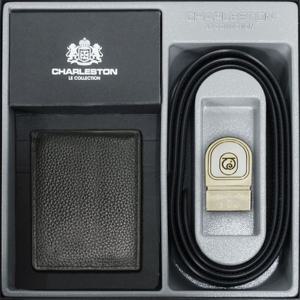 양복 슬림지갑 정장벨트 반지갑 세트 머니클립 크로스백