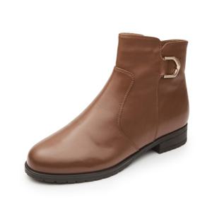 [금강제화(여성)]여성 르느와르 소프트 쿠션 장식 앵클 부츠 RENBOC3919K3 브라운