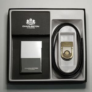 양복 CHARLESTON 찰스톤 디자인 정장벨트 명함지갑 세트