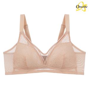 [한정수량특가] 오모떼 U라인 삼각 더블패널 노와이어 보정 브라 1종 베이지