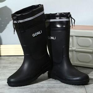 [라일리] Rly  남성 중목 레인부츠 시골 농사 장화 방수 신발
