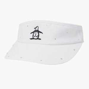 [먼싱웨어][40%OFF] 여성 큐빅 리본 썬캡 화이트(MP122LCP13)