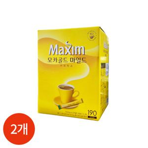 동서 맥심 모카골드 마일드 190T x 2개