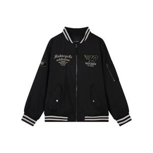 [버커루]남성 P/C 자수와펜 패딩 바시티 점퍼 B241JP330P