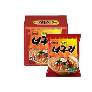 [농심] 얼큰한 너구리 120g x 40봉