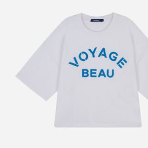 [클라이드앤]여성 부클 반팔티 FOB TS727FA