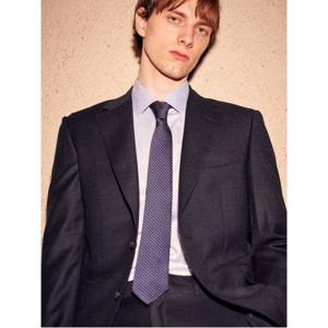 [로가디스]기하 올 오버 슬림 타이 블루(MA4781R06P)