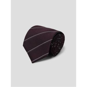 [ROGATIS] 스트라이프 슬림 타이 - 와인 (MA4781R07Z)