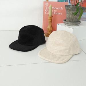 무지 코듀로이 캠프캡 모자