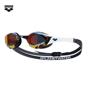 아레나 레이싱 코브라 (A4AC2AG16 WHT) EDGE 스와이프 수입 안티포그 미러수경 수영용품