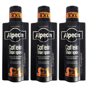 알페신 C1 블랙 에디션 카페인 샴푸 375ml 3개
