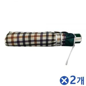 가방속우산 체크무늬 3단 자동우산 색상랜덤 남자우산 포켓우산