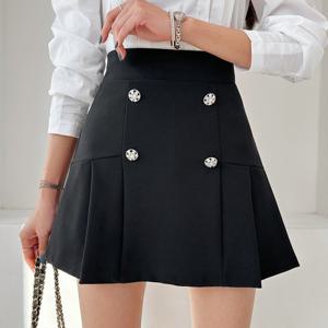 [금찌]금찌 비키 버튼 스커트 SK3102