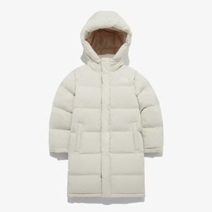 노스페이스 키즈 점퍼 NJ1DQ63T 샌드 익스플로링 하이브리드 다운 코트 롱