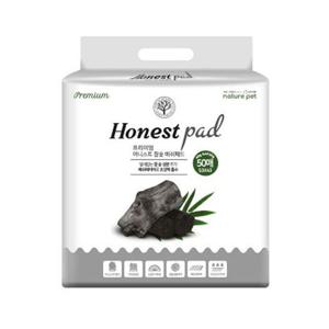 어니스트 참숯 매쉬 강아지 프리미엄 배변패드 50매
