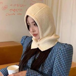 여성후드 니트털모자 방한모자 겨울모자 SLT-DS45