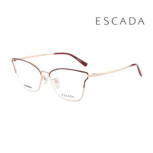 (국내당일발송) 에스까다 안경테 VES B34F 0306 스퀘어 티타늄 남자 여자 안경