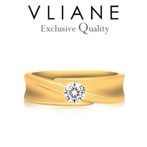 [브리앙] 18K 프레드릭 0.3캐럿 다이아몬드 남자 반지 (3부,남자선물)