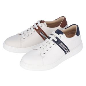 소다 글로벌 슈스파 남성 캐주얼 밴드스니커즈 쿠션 경량화 CMM325 (화이트,아이보리)