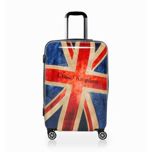 캐리어 여행가방 여행의설레임 유니온잭 디자인24인치