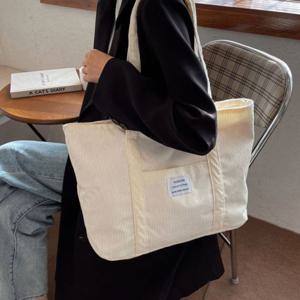 여성 데일리 코듀로이 숄더백 가방 에코백 OLG028