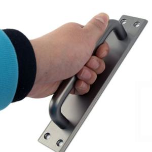 모던 심플 설치 간편 ㄷ자 목문 나무문 손잡이 흑니켈