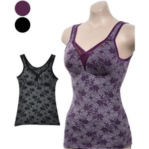 답답함없는 중년여성 꽂무늬 노와이어 몰드 브라런닝