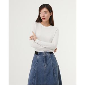 플라스틱아일랜드  (PR1CL131) 베이직 라운드넥 티셔츠