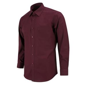 [레디핏]데일리 와인 자주색 긴팔셔츠_RF1105