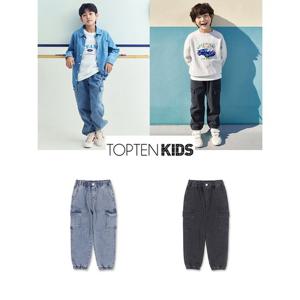 [탑텐키즈]MKF1DP1213 남아) 카고 조거 데님 팬츠