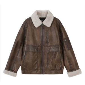 [버커루] 레가시 카라 빈티지 무스탕(B244LI350P)