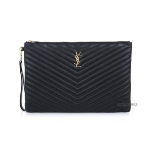 [생로랑] 여성 마틀라세 모노그램 도큐먼트 홀더 440222 CWU01 1000