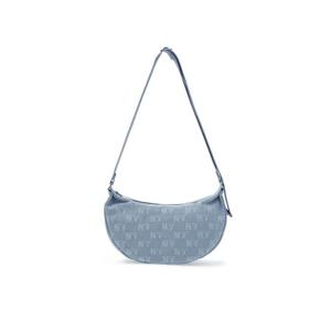 MLB  (3ABQMD15N-50BLL) 공용 모노그램 데님 빈티지 호보백