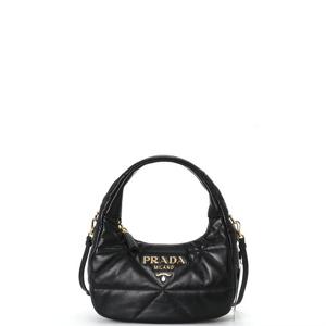 [스크래치] 프라다 미니백 21 블랙 골드 1BA384 2DF0 F0002 S1