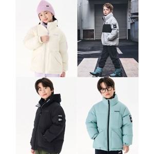 [휠라키즈] 로고 포인트 반넥 숏다운 FK2DJG4204X