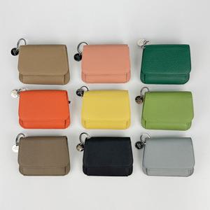 FC_9903 가죽 똑딱이 카드 지갑 여성 학생 데일리