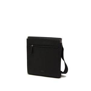 [닥스ACC][BELLINGHAM]블랙 엠보 가죽 부분체크 크로스백DBBA0E309BK