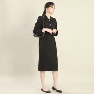 애비뉴투지 엄마옷 미카 카라 레이어드 봄 가을 겨울 정장 원피스 K04513