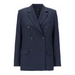 띠어리 수트 자켓 N1106113XLV Blue