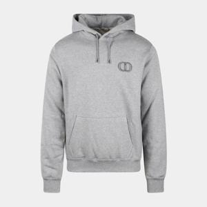 디올 남성 CD 아이콘 후드 티셔츠 그레이 113J698A0531 888