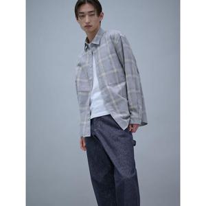 [Shift.G] Ombre Check Cloud Shirts  Light Grey (GS5164CLC2)