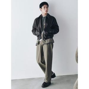 [Shift.G] Editor Cotton Slacks (SetUp)  Khaki (GS5221CWSH)