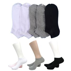 남성용 빅사이즈 무지 발목양말 5켤레