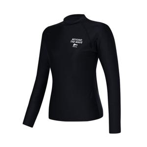 [레노마수영복]여성 인조이 라운드 래쉬가드 블랙 RN-CS2F552-BK