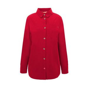 [크로커다일레이디]포켓 패치 오버핏 셔츠_CLCSBL201