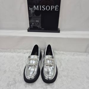 [미소페]By미소페 여성 보석 장식 포인트 로퍼 112HH419TI009 SI